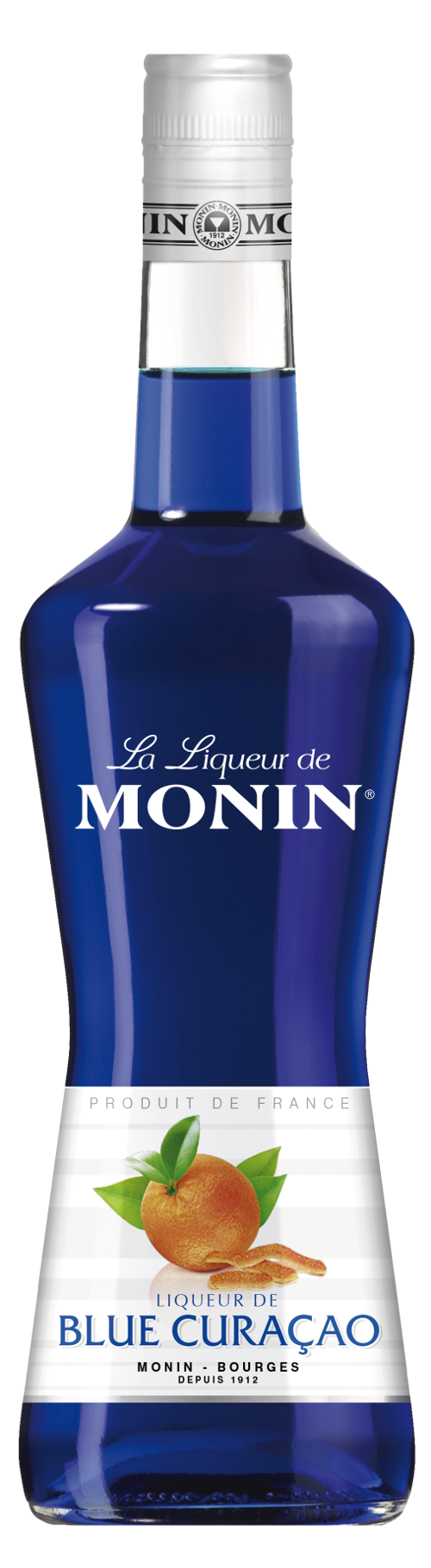 La Liqueur de MONIN Blue Curacao 0.7l