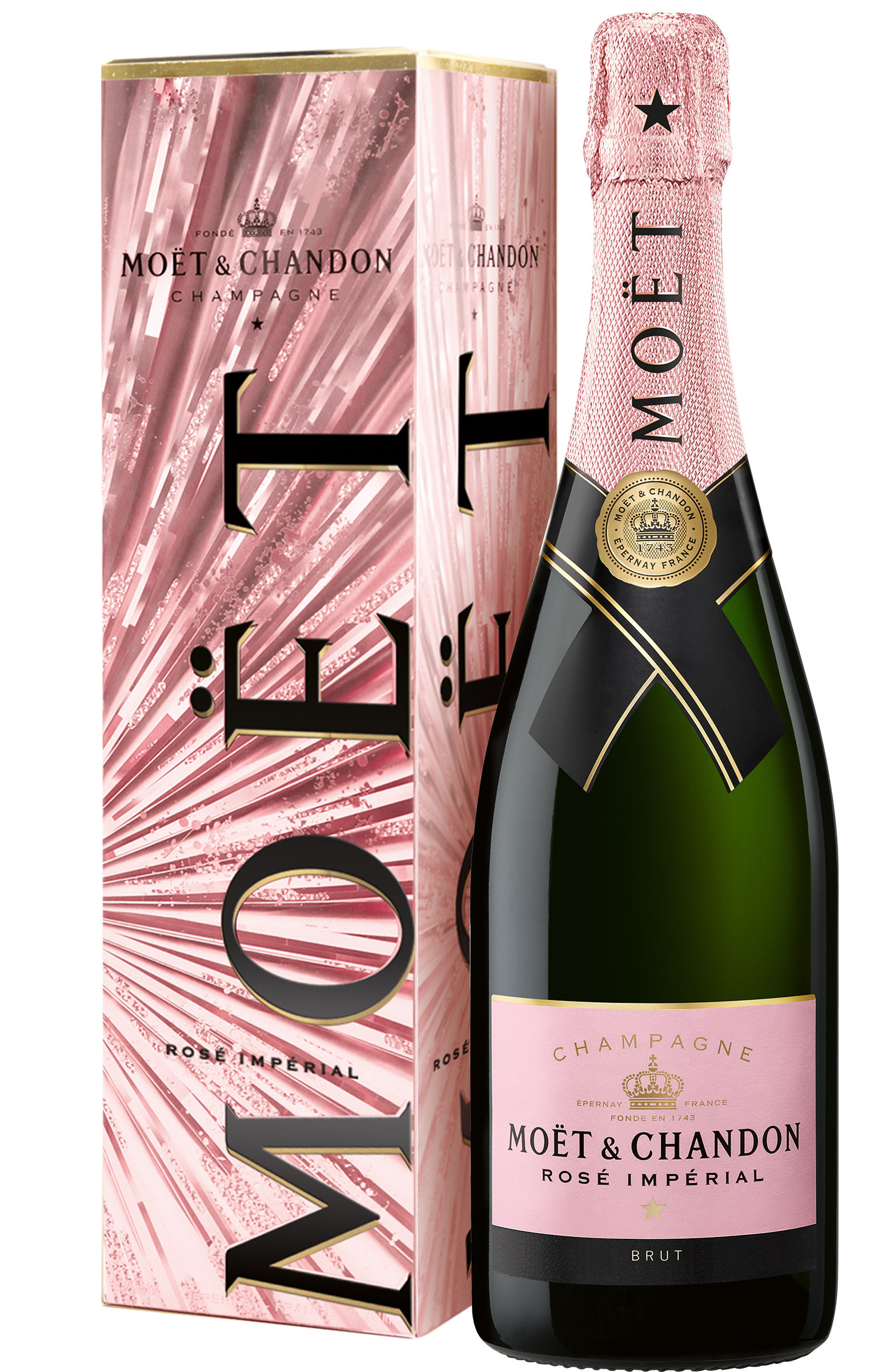 Moët & Chandon Rosé Impérial EOY Festive 0.75l