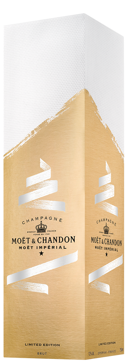 Moet Imperial Brut Tie Your Wish Limited Edition Gift Box 0.75l