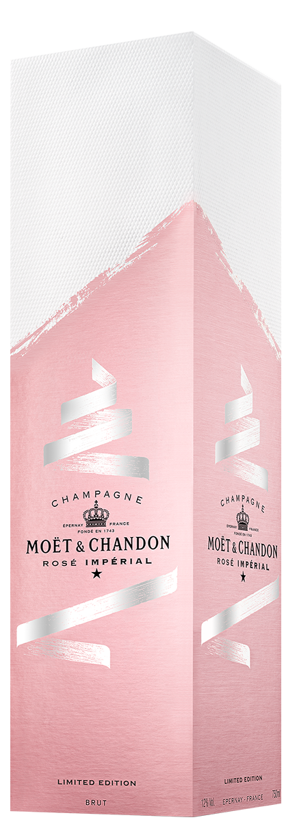 Moet Rose Imperial Tie Your Wish Limited Edition Gift Box 0.75l