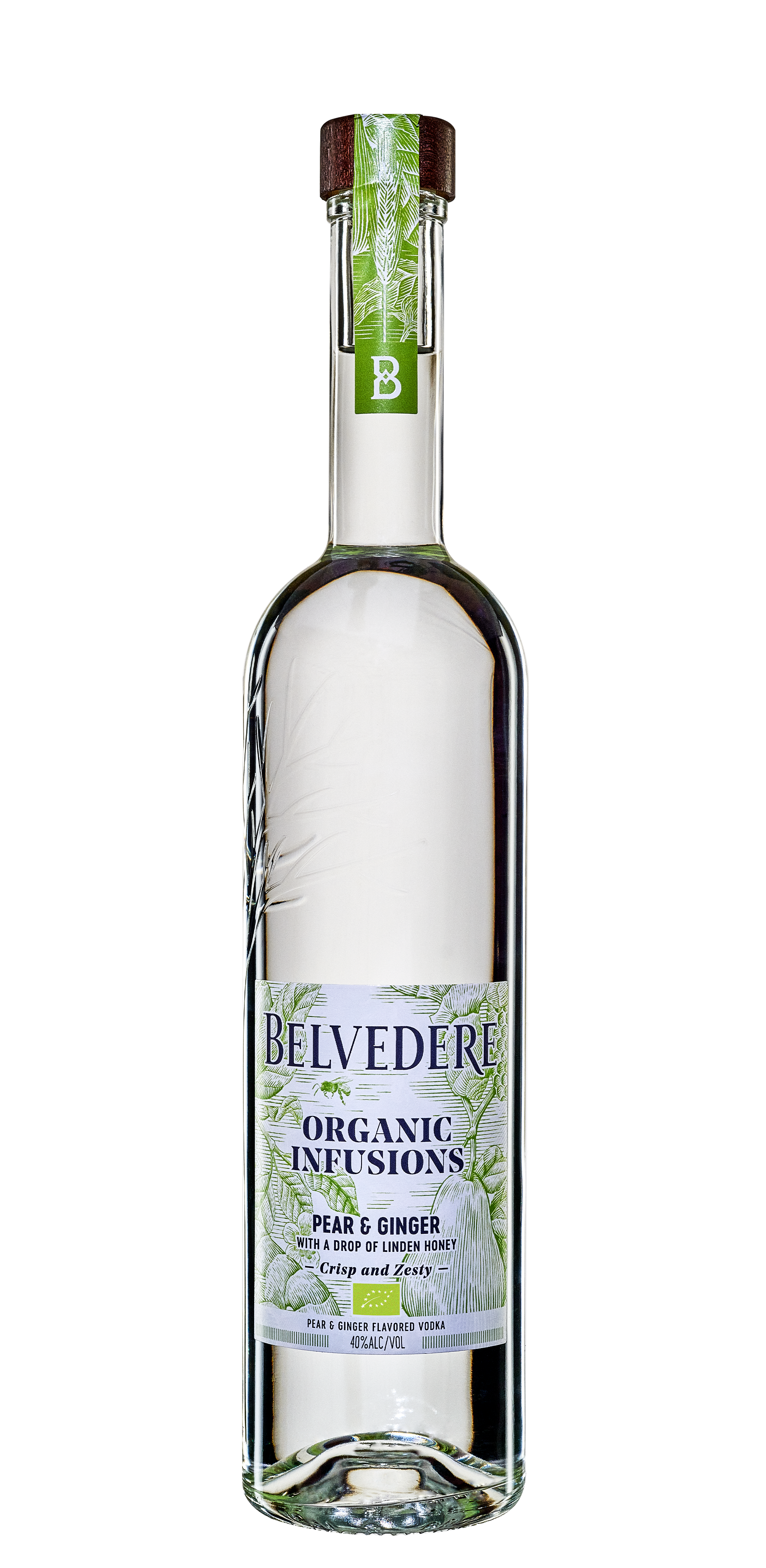 Belvedere Organic Infusions Pear &  Ginger