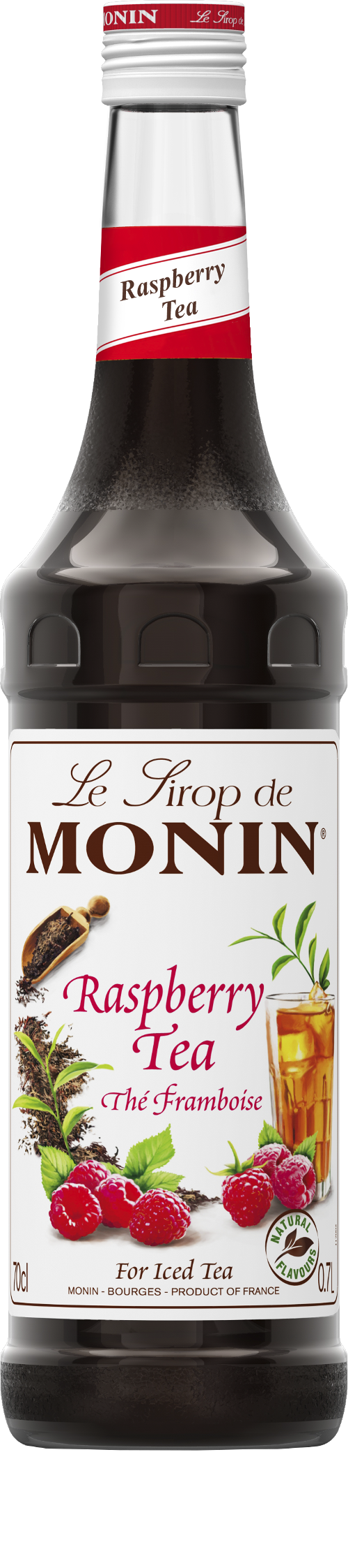 Le Sirop de MONIN Raspberry Tea 0.7l