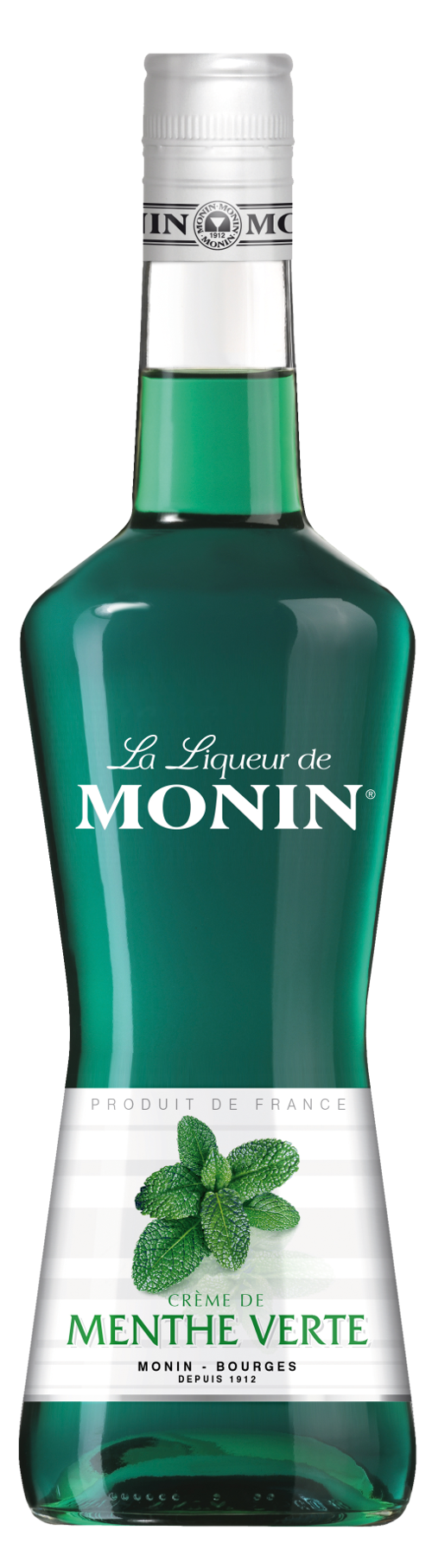 La Liqueur de MONIN Green Mint 0.7l
