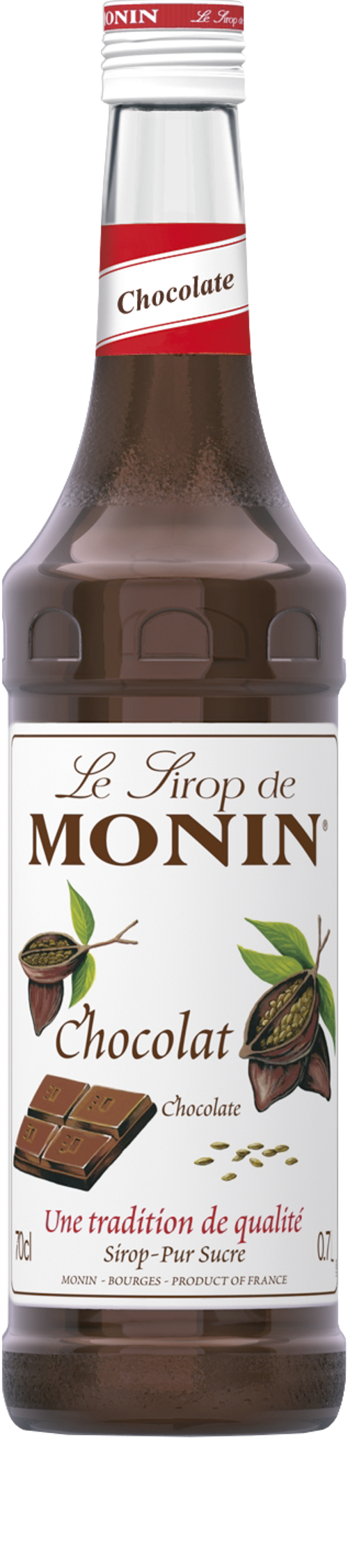 Le Sirop de MONIN Chocolate 0.7l