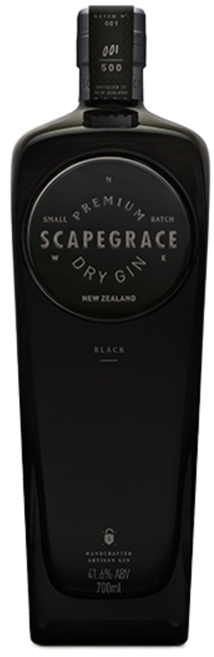 Scapegrace Black Dry Gin 0.7l